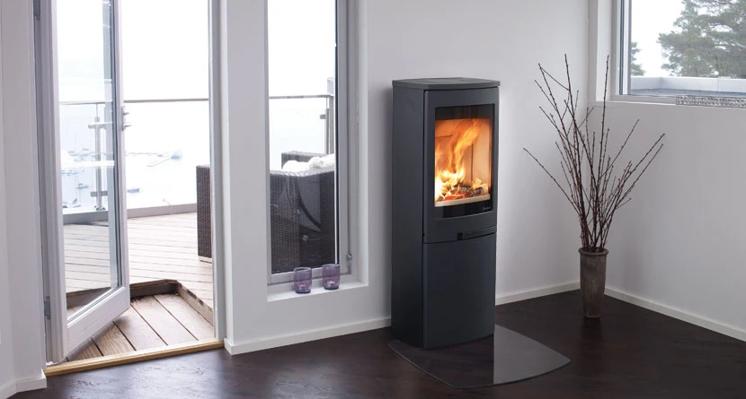 Nordpeis Duo 5 Steel Sided Stove On Closed Base