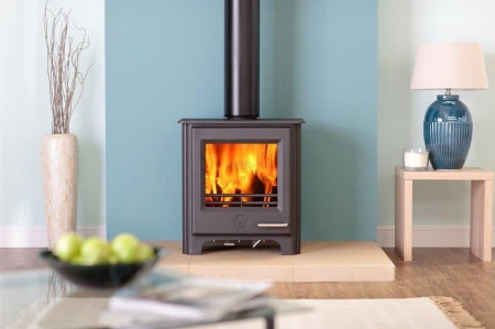 Woodwarm Fireblaze 6kW ECO Profiled Flat Top Multi-Fuel Stove
