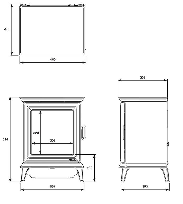 Gazco Electric Sheraton 5 - Image 5