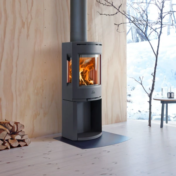 Jotul F135 Base With Side Glass
